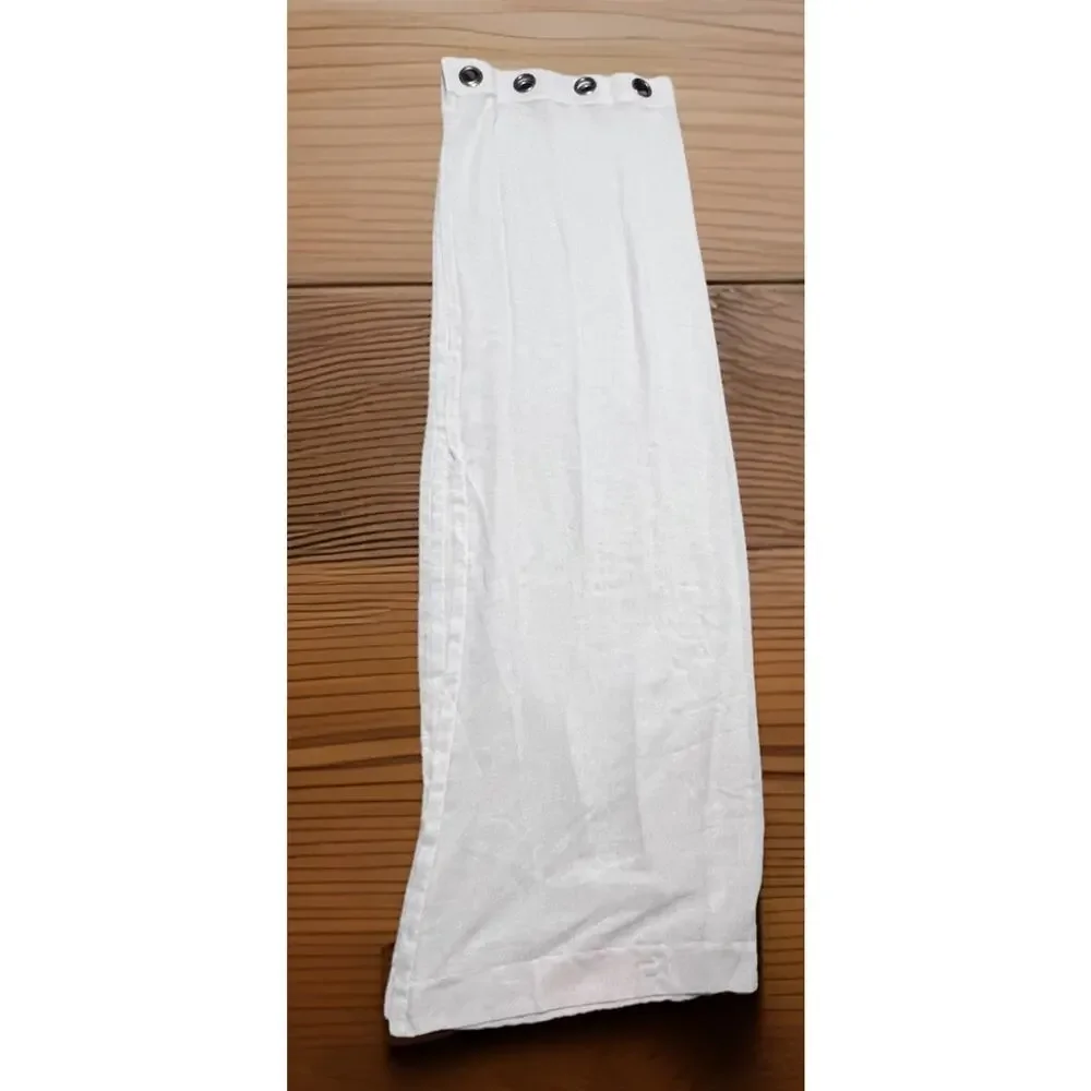 JCPenney Home Set 2 Grommet Top Semi Sheer Curtain Panels 50”x83” Ivory 2017